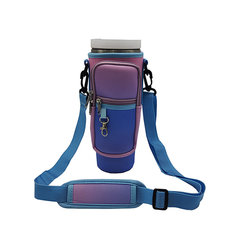 40oz Neoprene Tumbler Sleeve  Cute & Insulated Water Bottle Holder with Handle for Stanley Cups